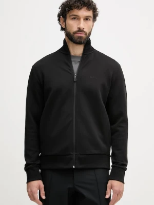 BOSS Green bluza rozpinana męska bawełniana z elastanem