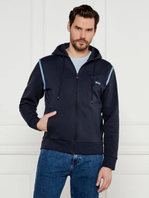 BOSS GREEN Bluza Saggy | Regular Fit granatowy