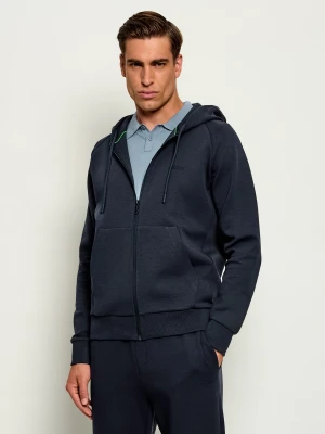 BOSS GREEN Bluza Saggy | Regular Fit granatowy
