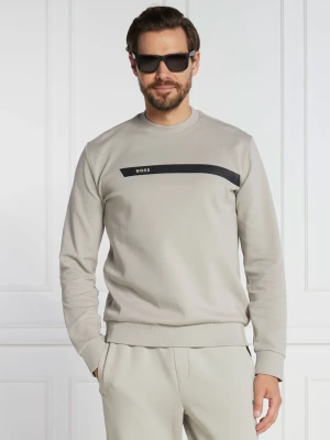 BOSS GREEN Bluza Salbo 1 | Regular Fit szary