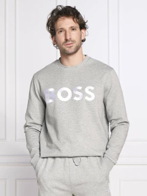 BOSS GREEN Bluza Salbo 1 | Regular Fit szary
