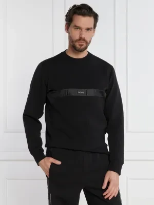 BOSS GREEN Bluza Salbon | Regular Fit | stretch