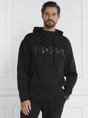BOSS GREEN Bluza Selway | Loose fit czarny
