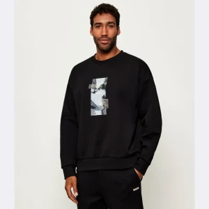 BOSS GREEN Bluza Stenson Zone | Oversize fit | stretch