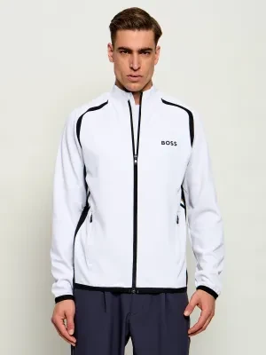 BOSS GREEN Bluza SW_TOC Spin FZ | Regular Fit