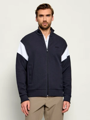 BOSS GREEN Bluza Sw_Union Skaz | Regular Fit granatowy