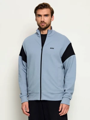 BOSS GREEN Bluza Sw_Union Skaz | Regular Fit szary