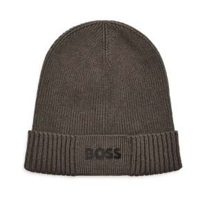 BOSS GREEN Czapka Asic_Beanie-X | z dodatkiem wełny