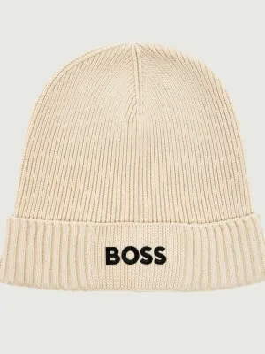 BOSS GREEN Czapka Asic_Beanie-X | z dodatkiem wełny
