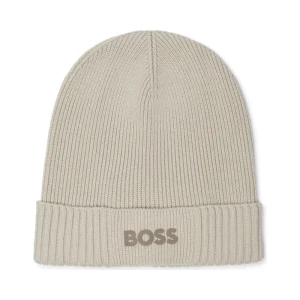BOSS GREEN Czapka Asic_Beanie-X | z dodatkiem wełny