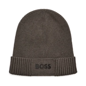 BOSS GREEN Czapka Asic_Beanie-X | z dodatkiem wełny