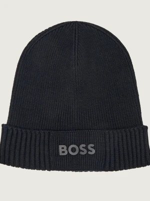 BOSS GREEN Czapka Asic Beanie X | z dodatkiem wełny