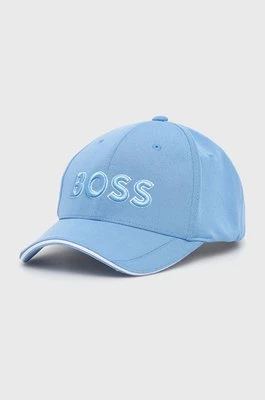 Boss Green czapka z aplikacją