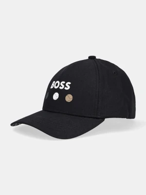 BOSS Green czapka z daszkiem bawełniana