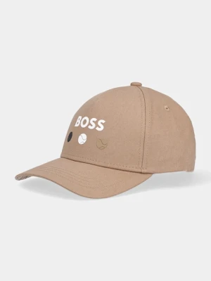 BOSS Green czapka z daszkiem bawełniana