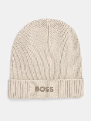 BOSS Green czapka z domieszką wełny Asic_Beanie-X