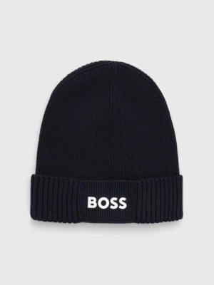 BOSS Green czapka z domieszką wełny Asic_Beanie-X