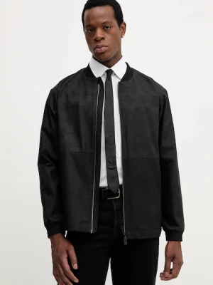 BOSS Green kurtka kolor czarny przejściowa 50547181