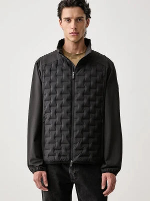 BOSS Green kurtka przejściowa męska OW_T-DownHybrid HD2 czarny