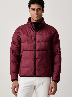BOSS Green kurtka przejściowa męska OW_Urbanex Puffer bordowy