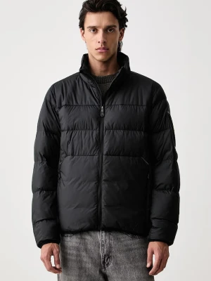 BOSS Green kurtka przejściowa męska OW_Urbanex Puffer czarny