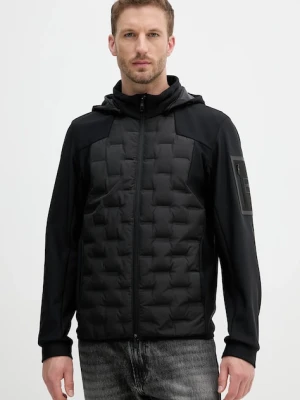 BOSS Green kurtka puchowa kolor czarny przejściowa 50541045