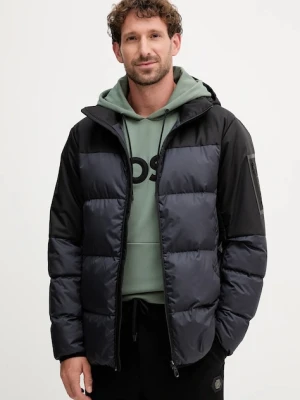 BOSS Green kurtka puchowa kolor czarny zimowa 50548693