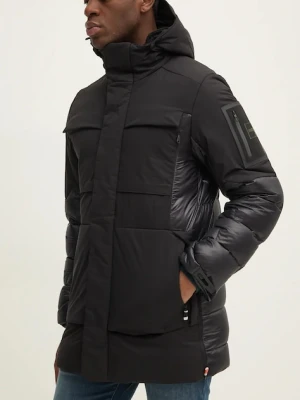 BOSS Green kurtka puchowa męska kolor czarny zimowa 50515116