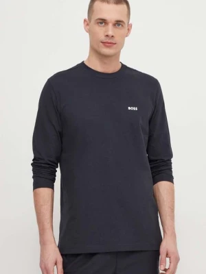 BOSS Green longsleeve kolor granatowy 50506365