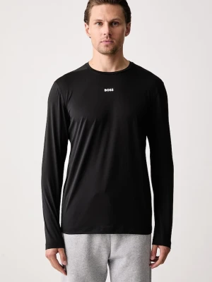 BOSS Green longsleeve męski TS_Active LS czarny