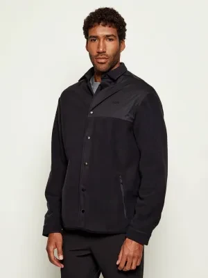 BOSS GREEN Polarowa kurtka ST_Hole19 | Relaxed fit | stretch