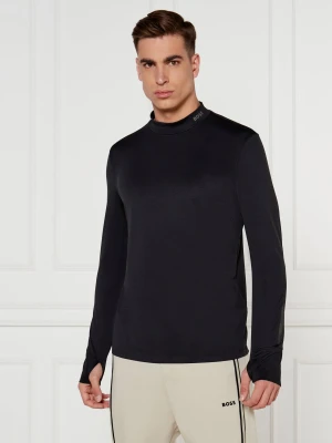 BOSS GREEN Półgolf Tock Active | Slim Fit