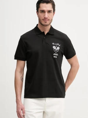 BOSS Green polo bawełniane