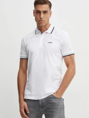 BOSS Green polo męskie bawełniane Paddy