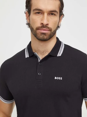 BOSS Green polo bawełniane Paddy