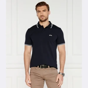 BOSS GREEN Polo Curved | Slim Fit | stretch