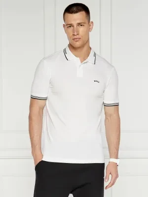 BOSS GREEN Polo Curved | Slim Fit | stretch