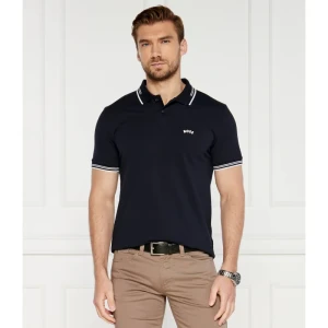 BOSS GREEN Polo Curved | Slim Fit | stretch