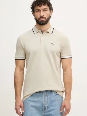 BOSS Green polo męskie bawełniane Paddy