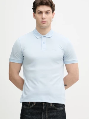 BOSS Green polo męskie bawełniane Pio 1