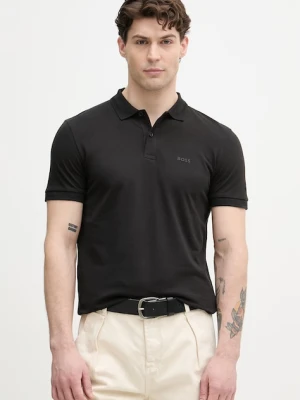 BOSS Green polo męskie bawełniane Pio 1