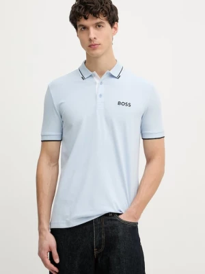 BOSS Green polo męskie Paddy Pro niebieski