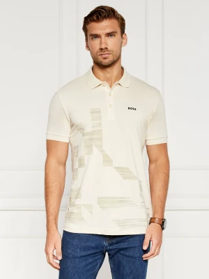 BOSS GREEN Polo Paddy 6 | Regular Fit | stretch beżowy