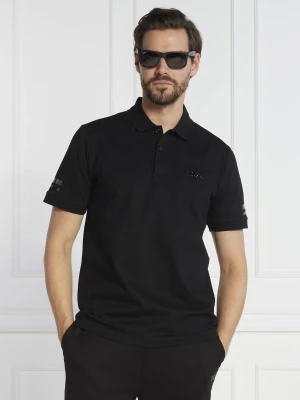 BOSS GREEN Polo Paddy Mirror | Regular Fit | stretch czarny