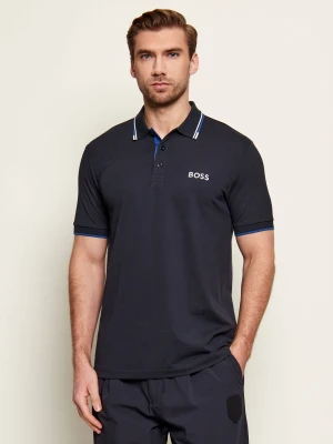 BOSS GREEN Polo Paddy Pro | Regular Fit | stretch granatowy