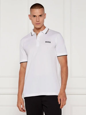 BOSS GREEN Polo Paddy Pro | Regular Fit | stretch biały