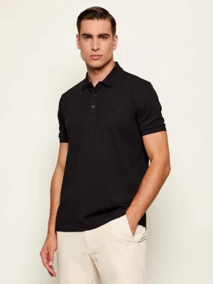BOSS GREEN Polo Paddy Pro | Regular Fit | stretch czarny
