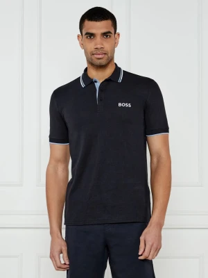 BOSS GREEN Polo Paddy Pro | Regular Fit | stretch granatowy