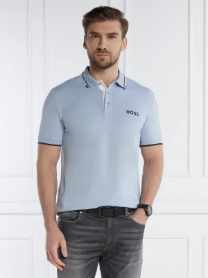 BOSS GREEN Polo Paddy Pro | Regular Fit | stretch niebieski