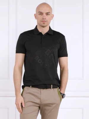 BOSS GREEN Polo Paddy | Regular Fit czarny